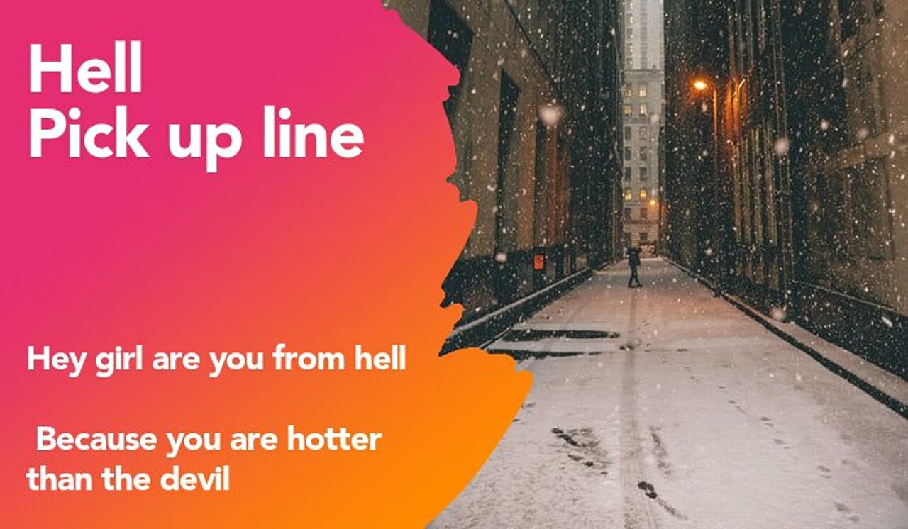 hell pickup line