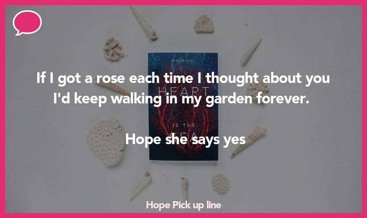 hope pickup line