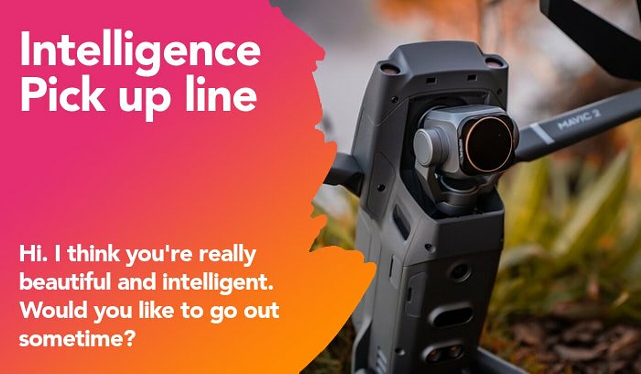 intelligence pickup line