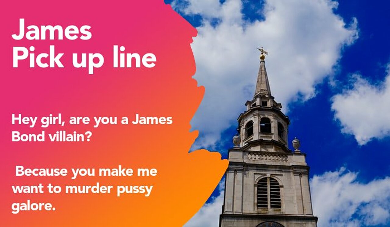 james pickup line