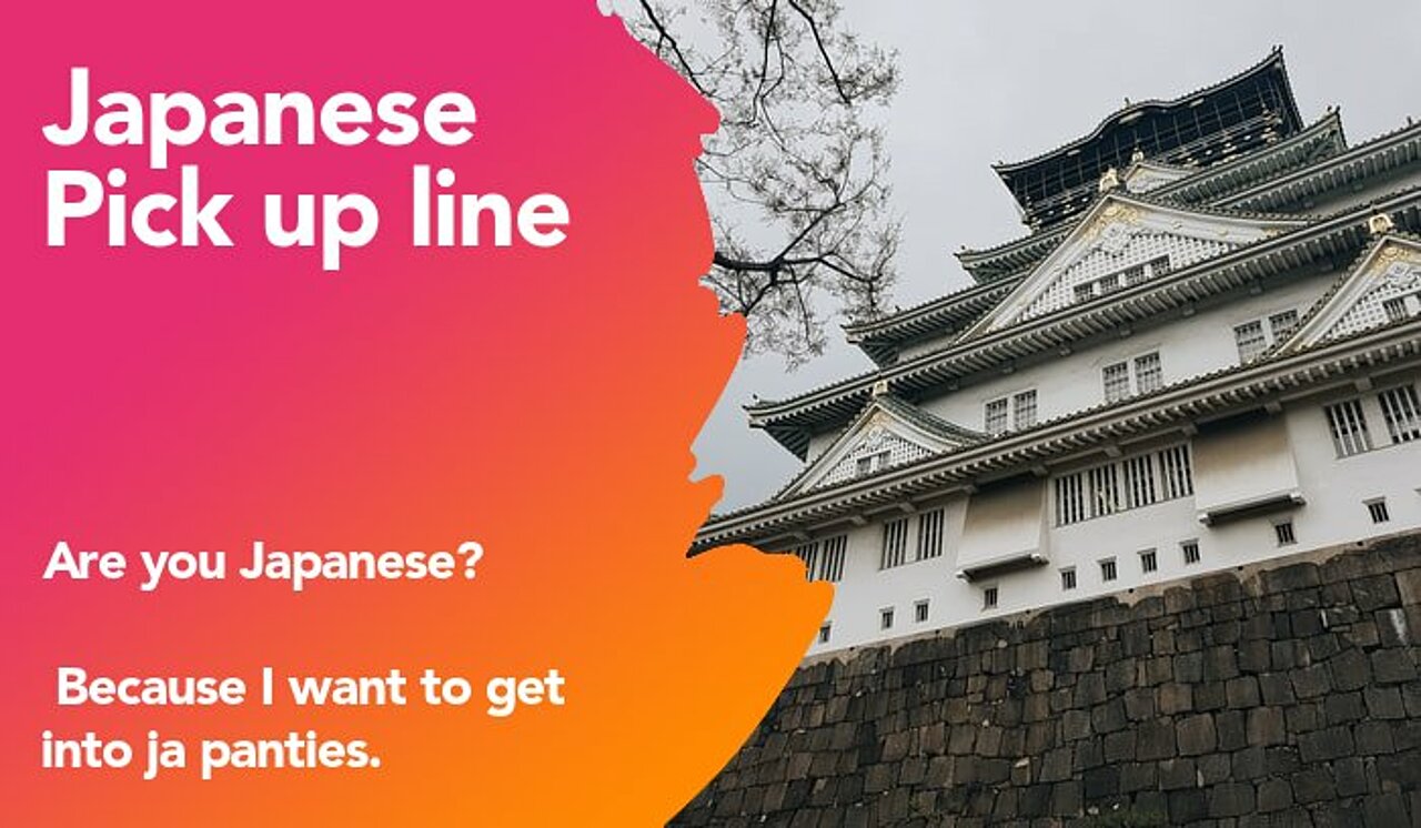 japanese pickup line