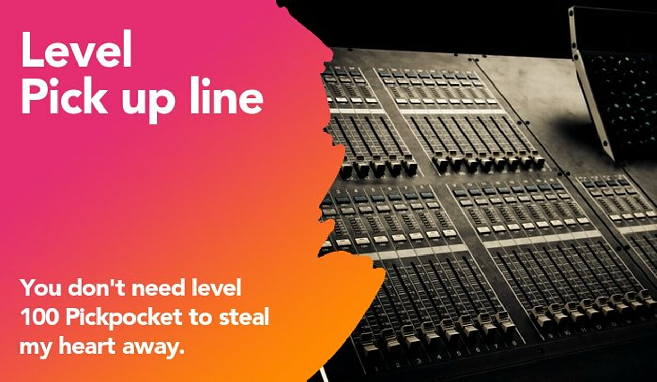 level pickup line