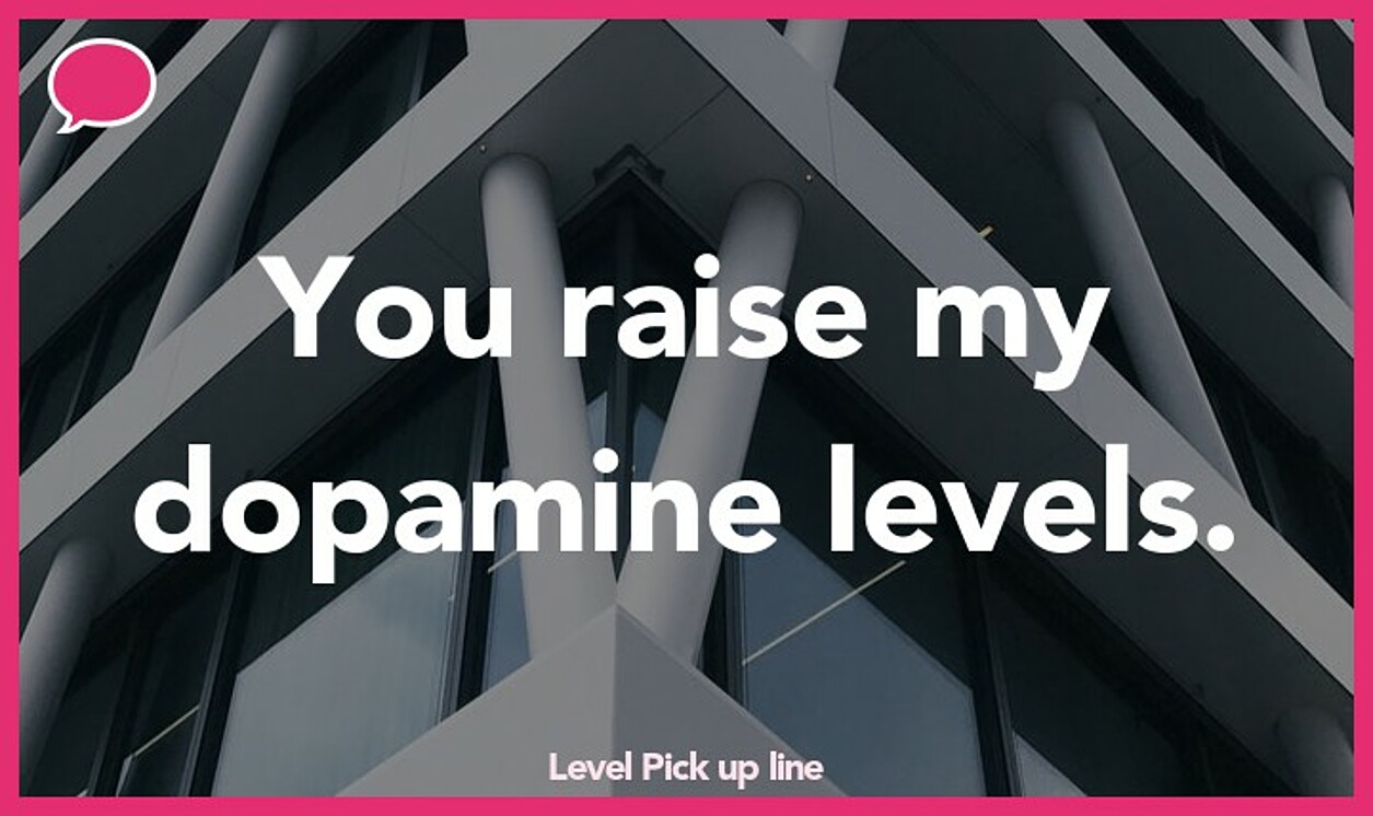level pickup line