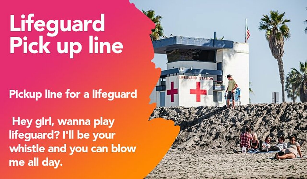 lifeguard pickup line