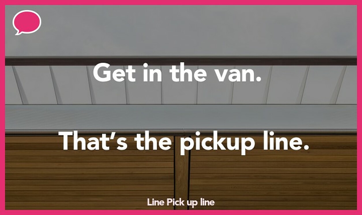 line pickup line