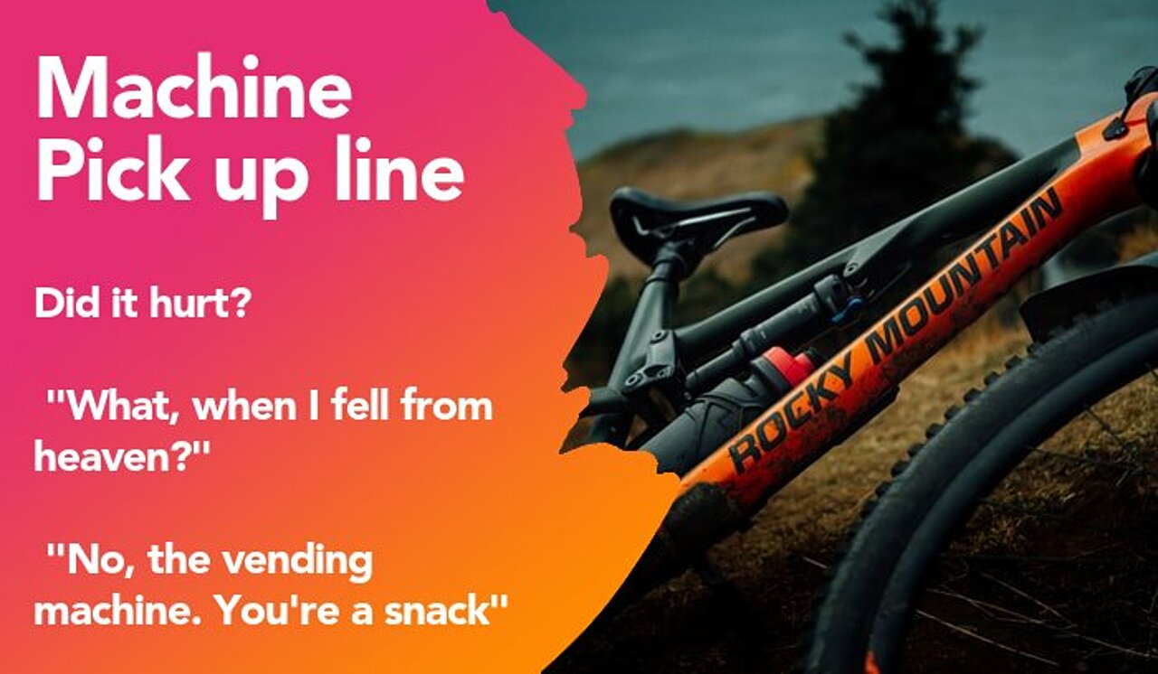 machine pickup line