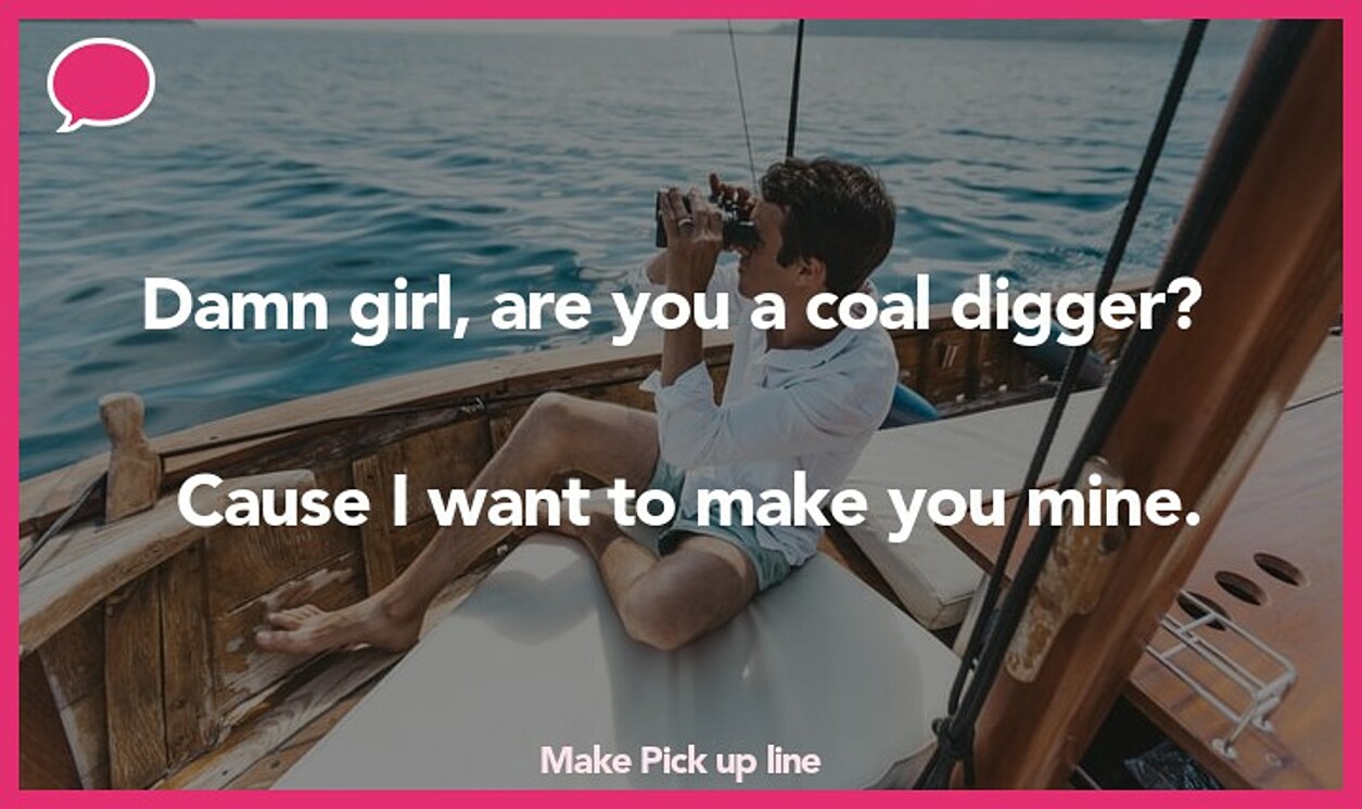 make pickup line