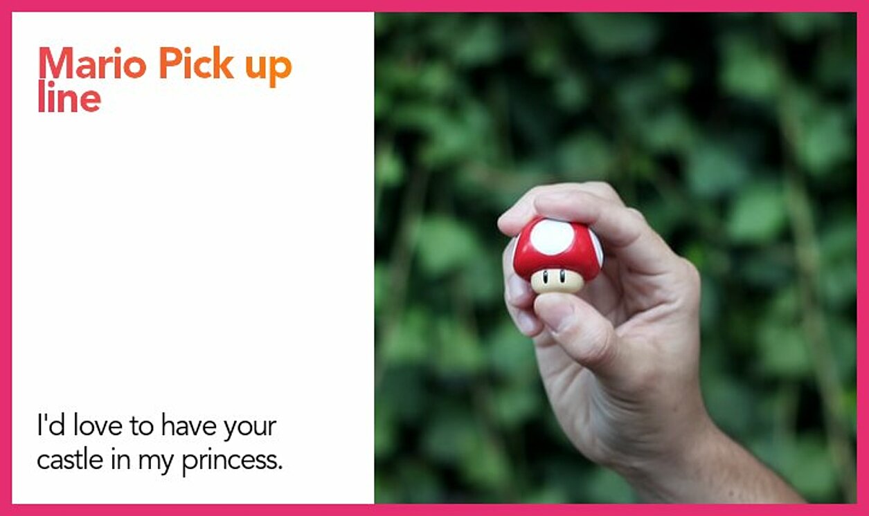 mario pickup line