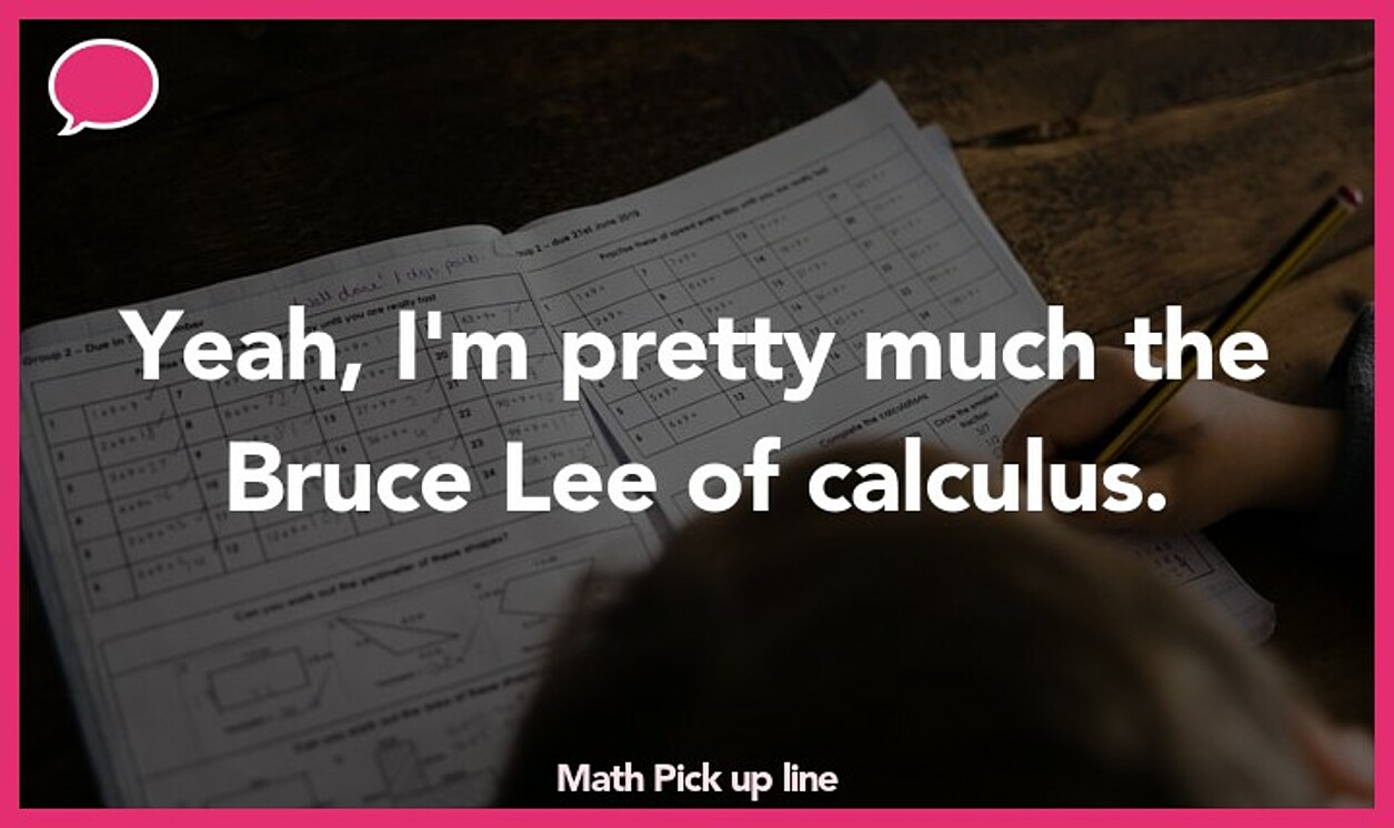 math pickup line