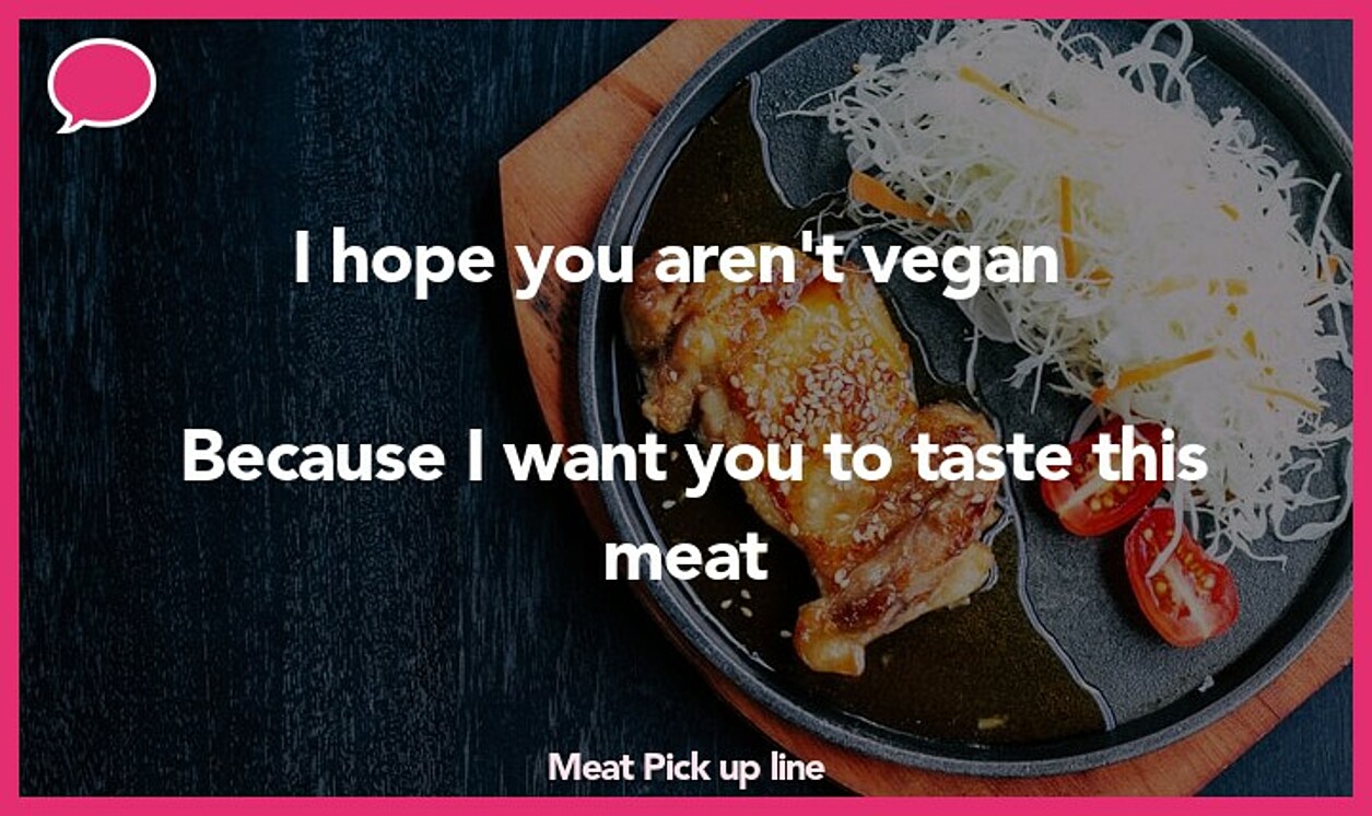 meat pickup line