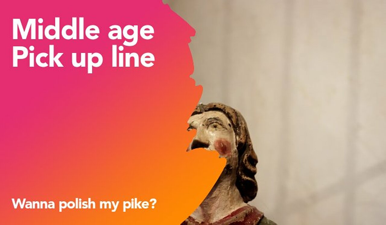 middle age pickup line