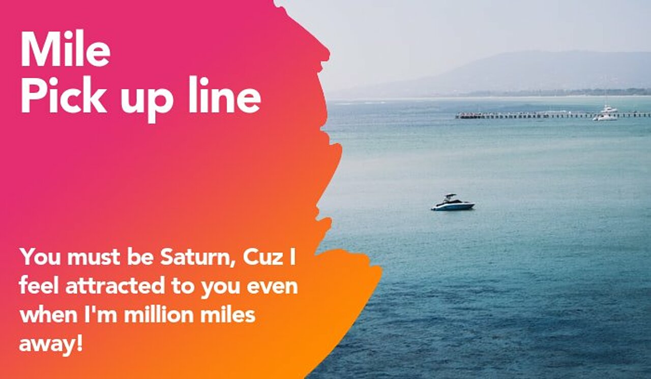 mile pickup line