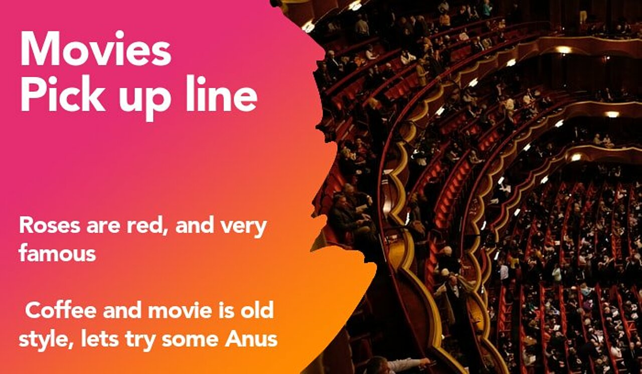 movies pickup line