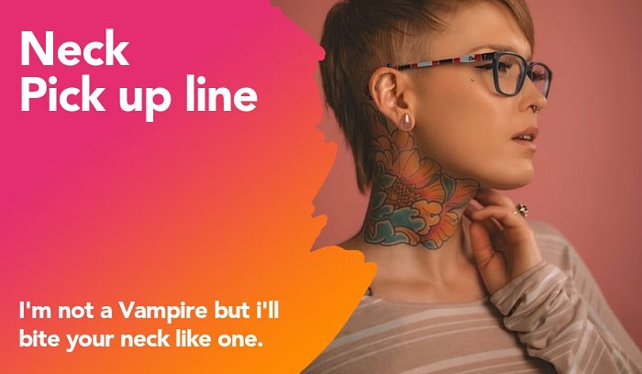 neck pickup line