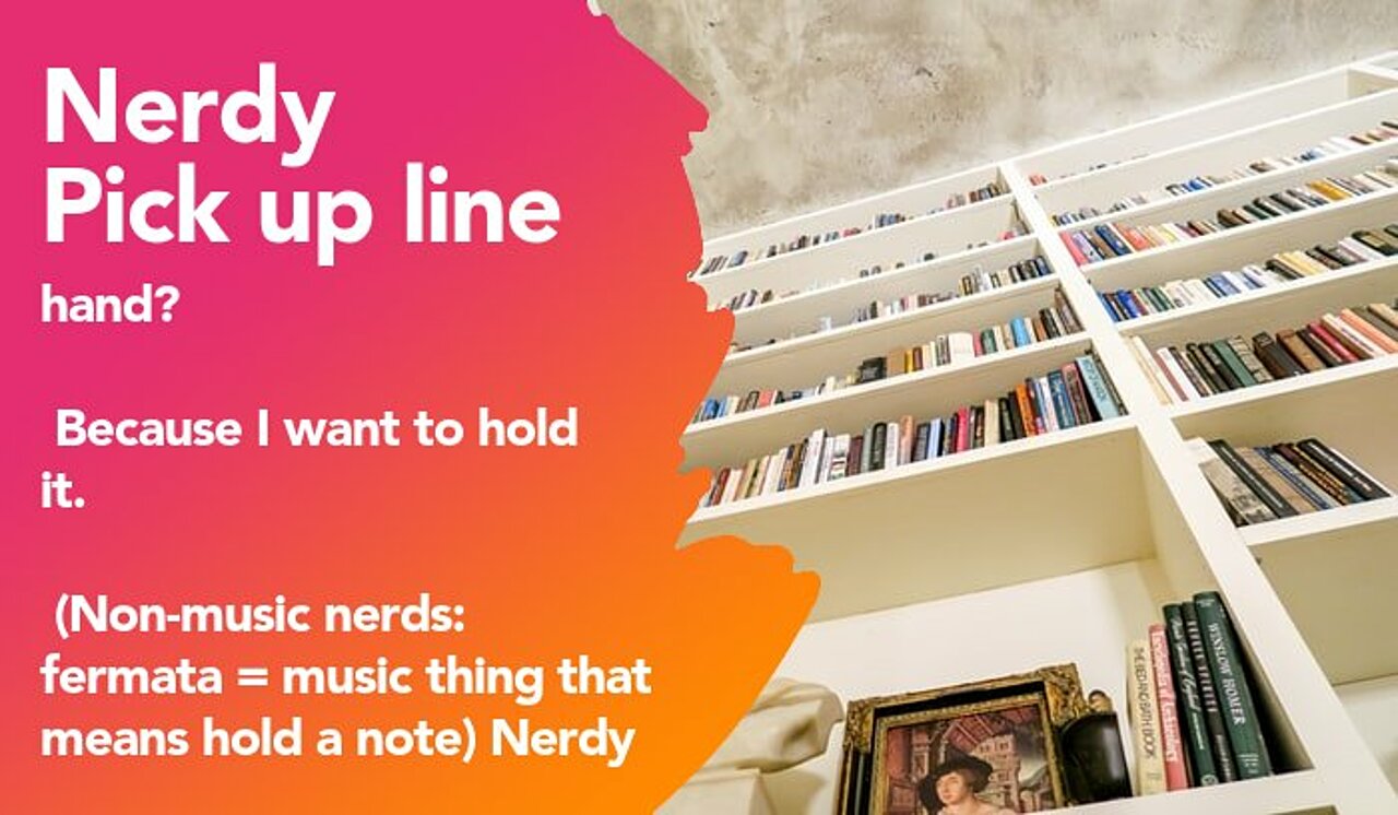 nerdy pickup line