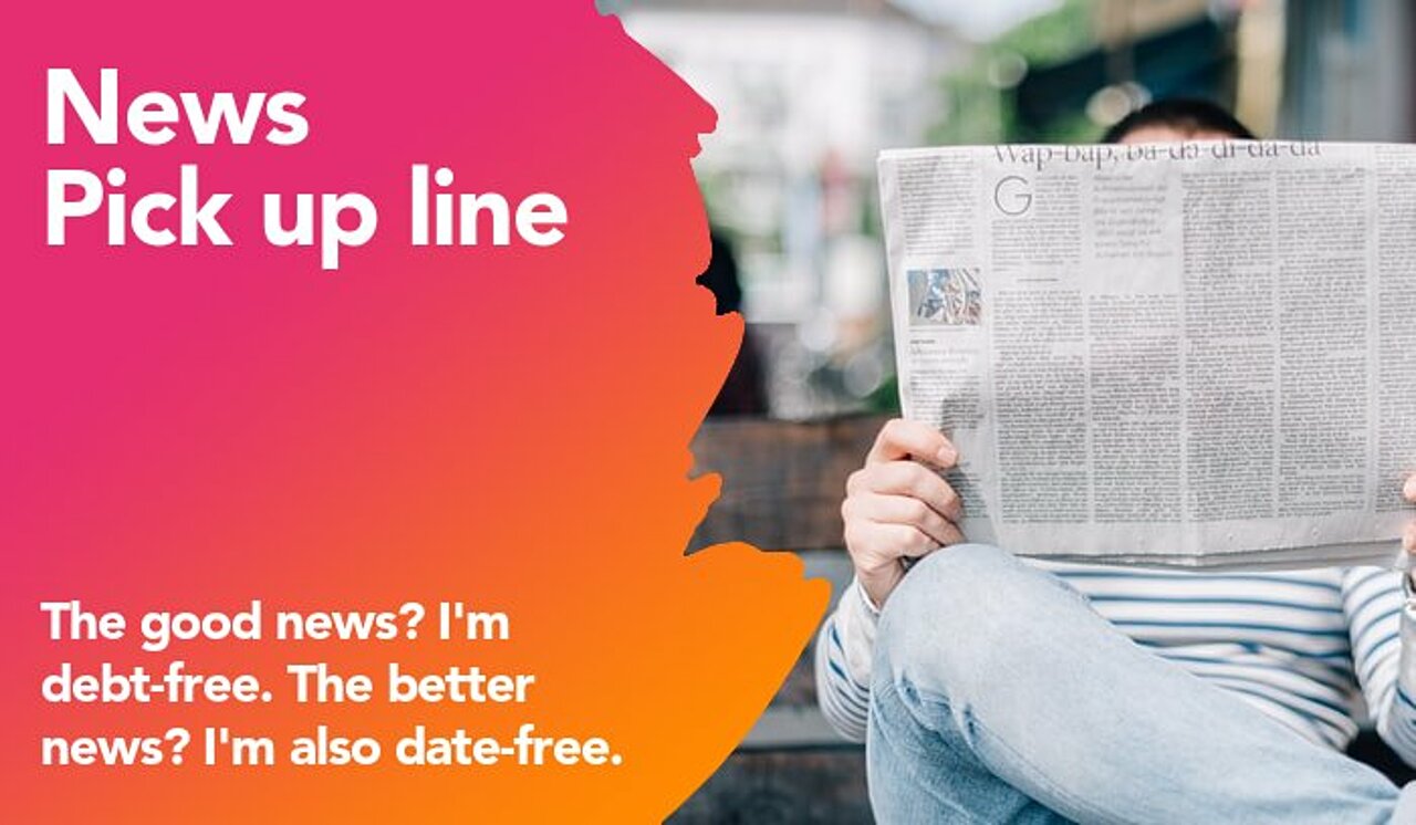 news pickup line