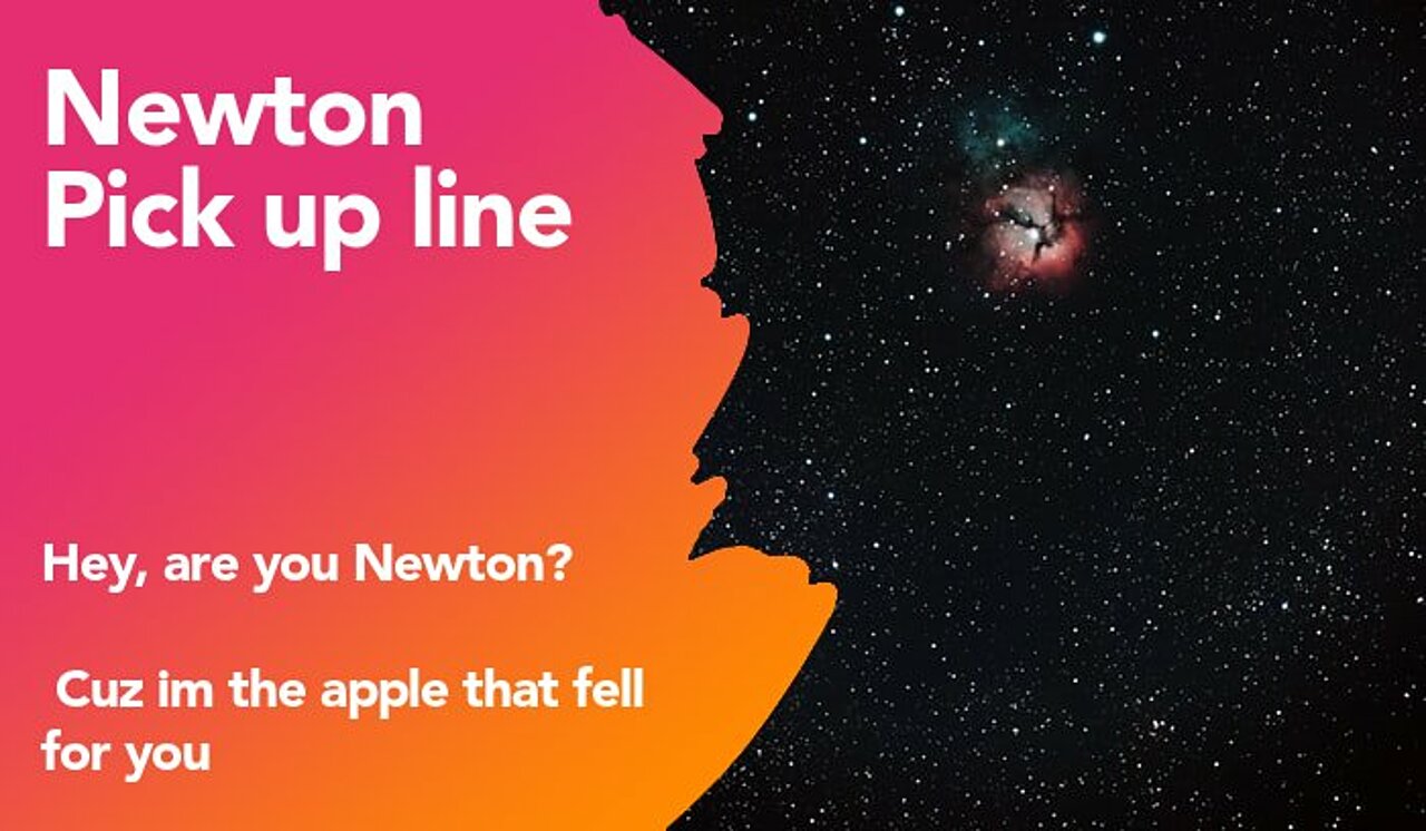newton pickup line