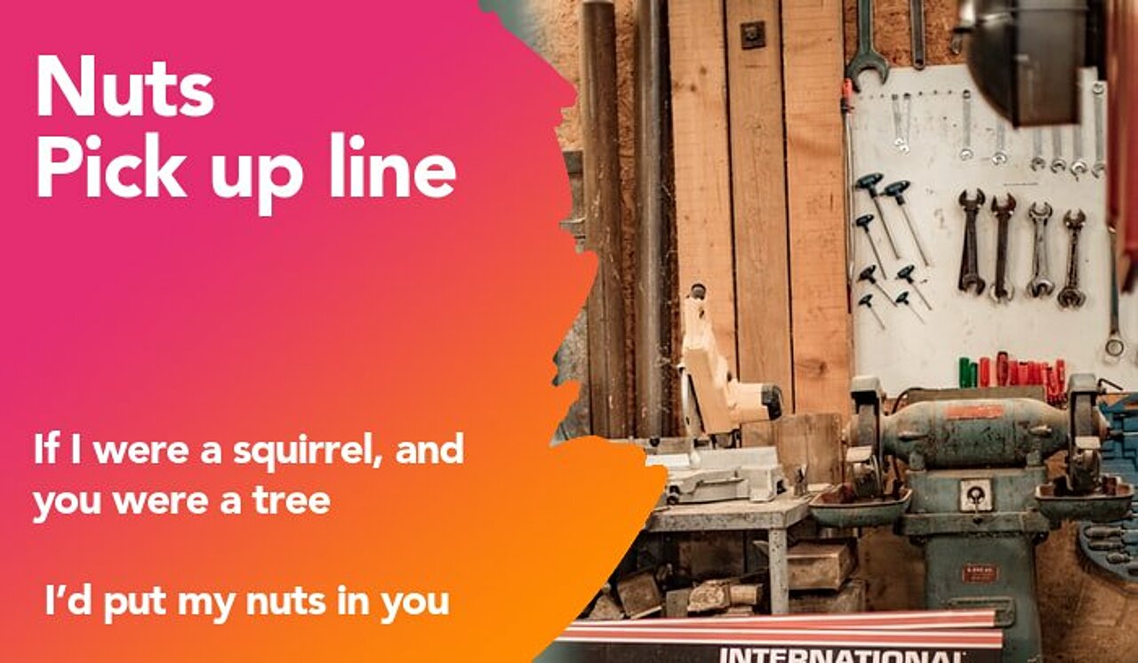 nuts pickup line