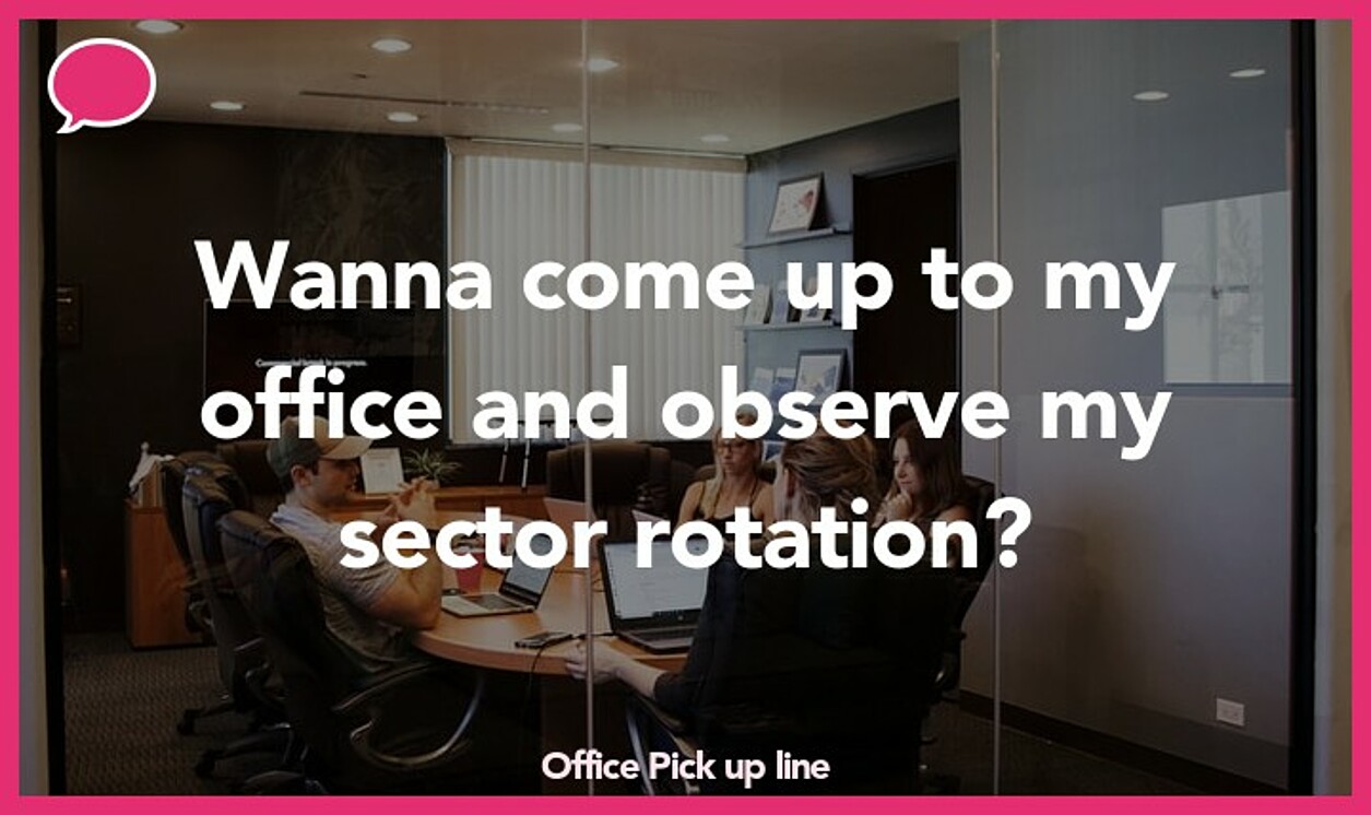 office pickup line