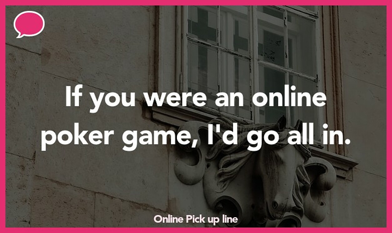 online pickup line