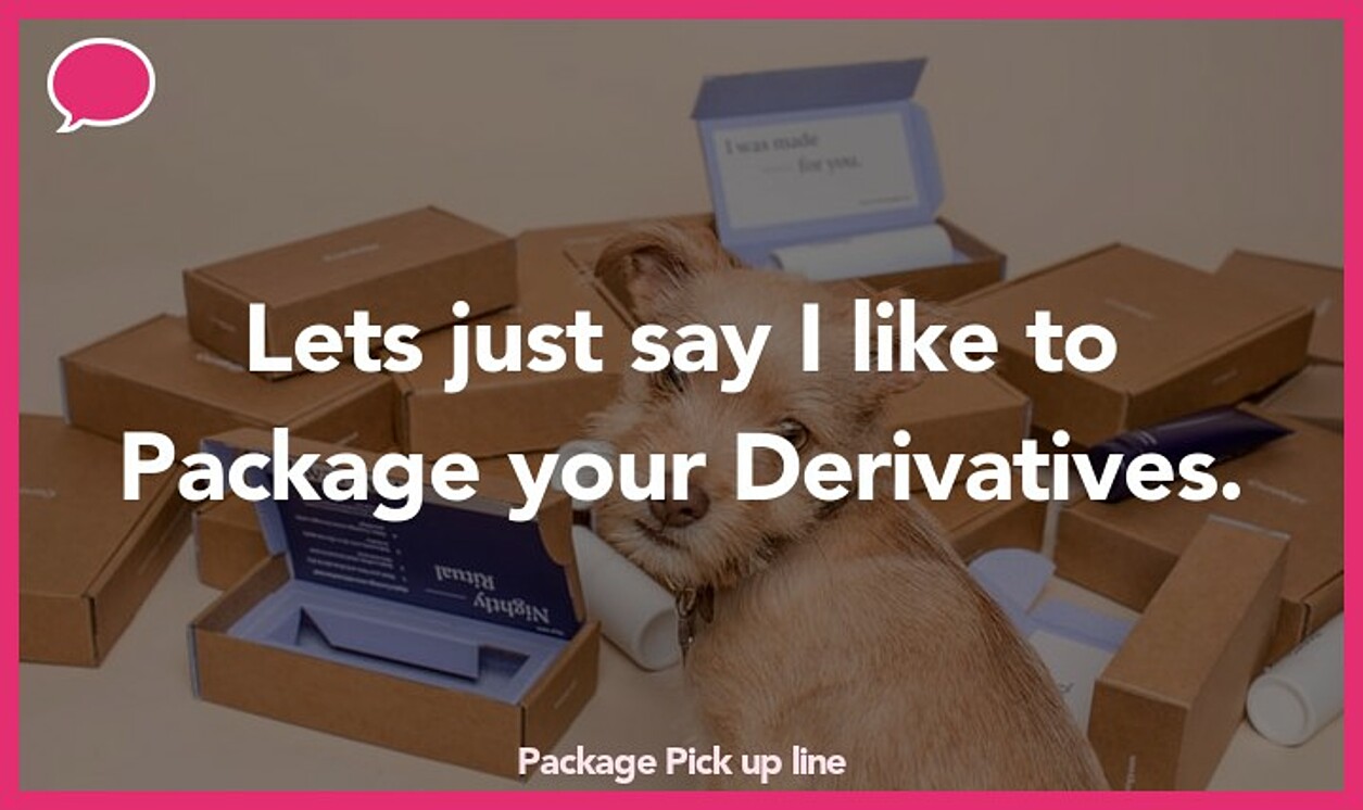 package pickup line