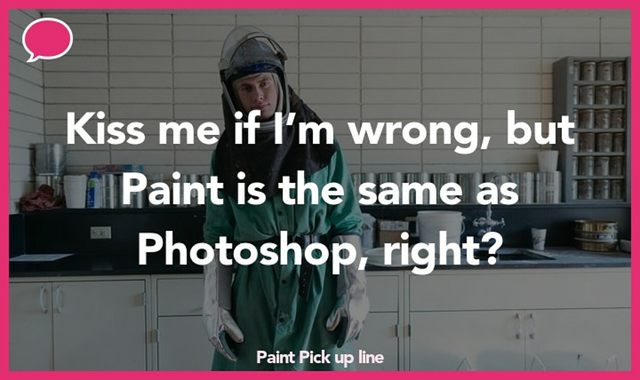 paint pickup line