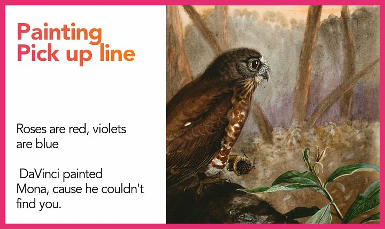 painting pickup line