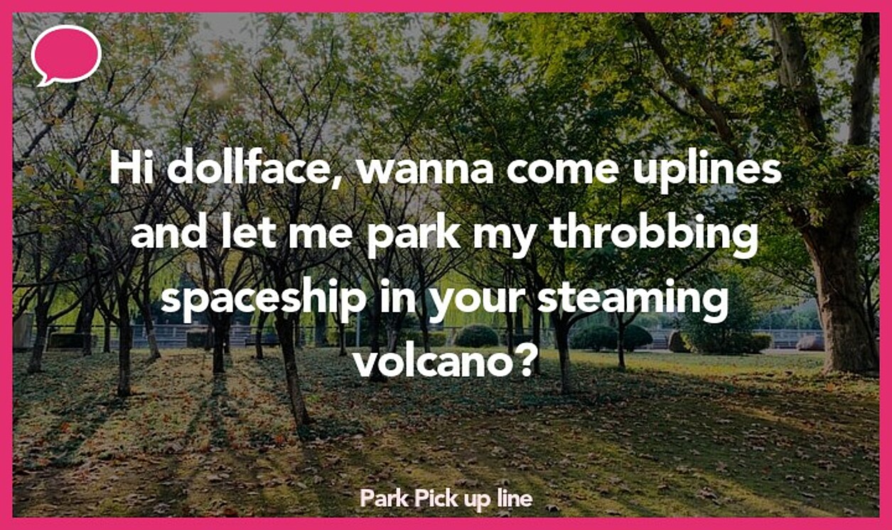 park pickup line