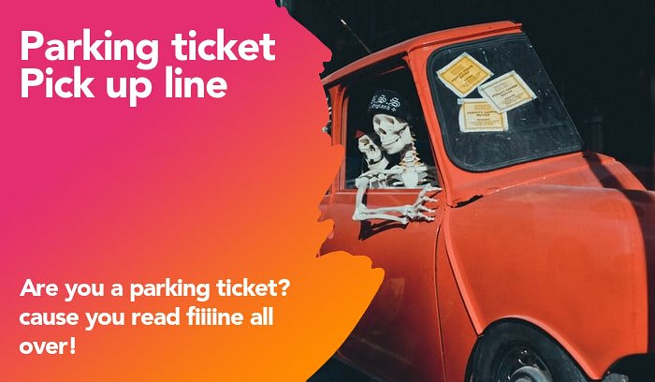 parking ticket pickup line