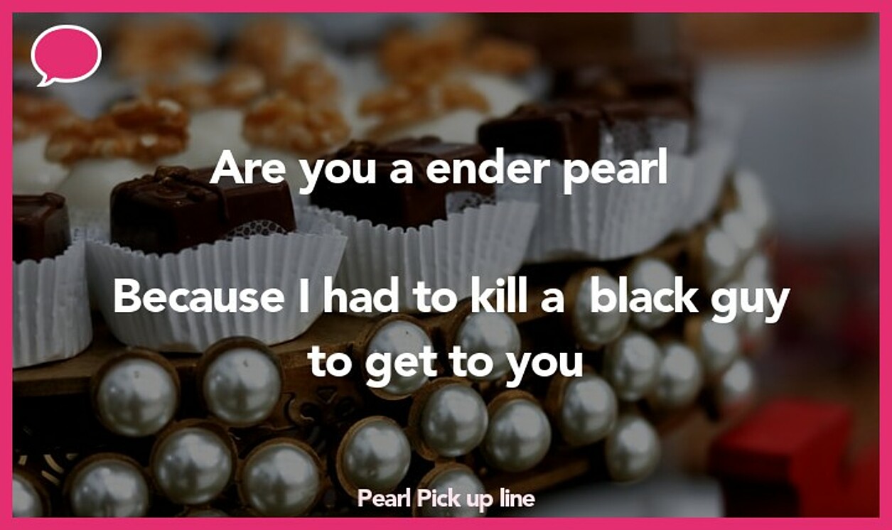pearl pickup line