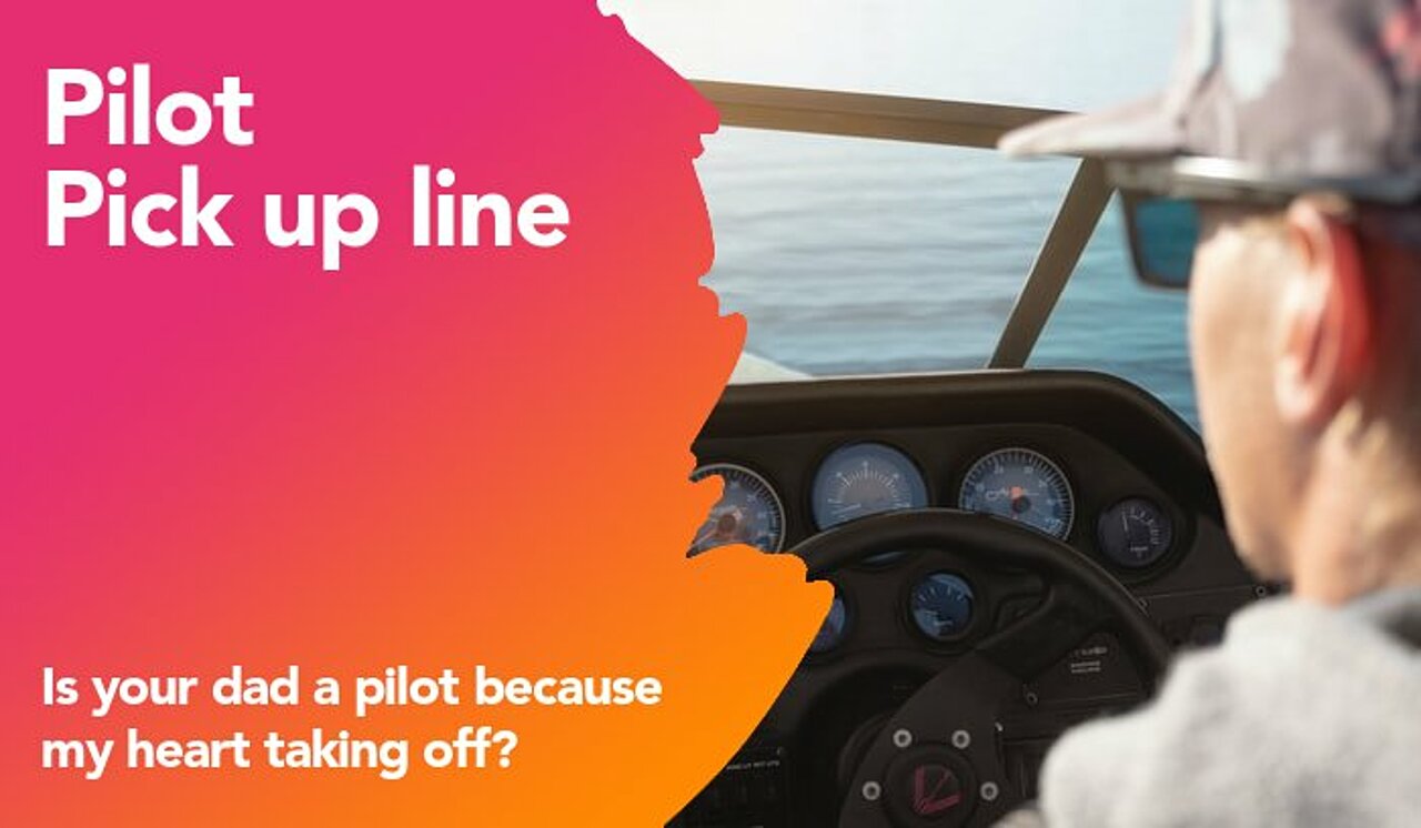 pilot pickup line