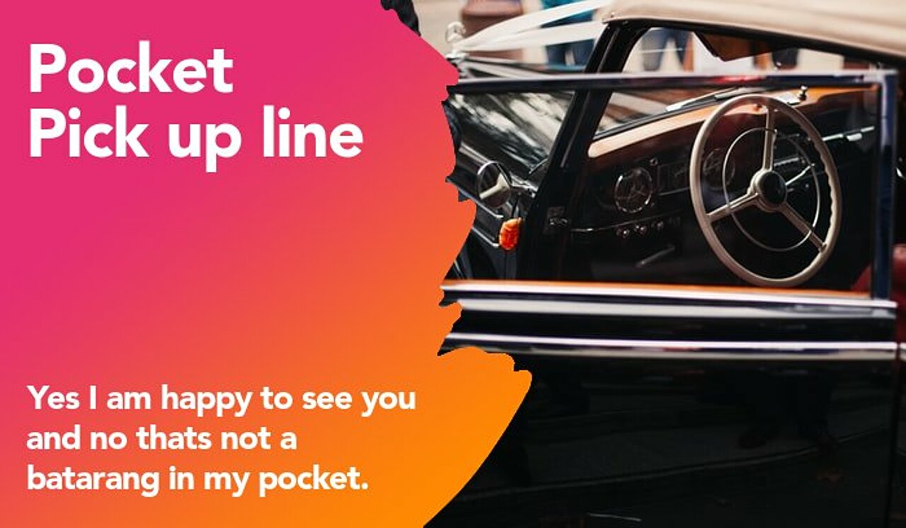 pocket pickup line