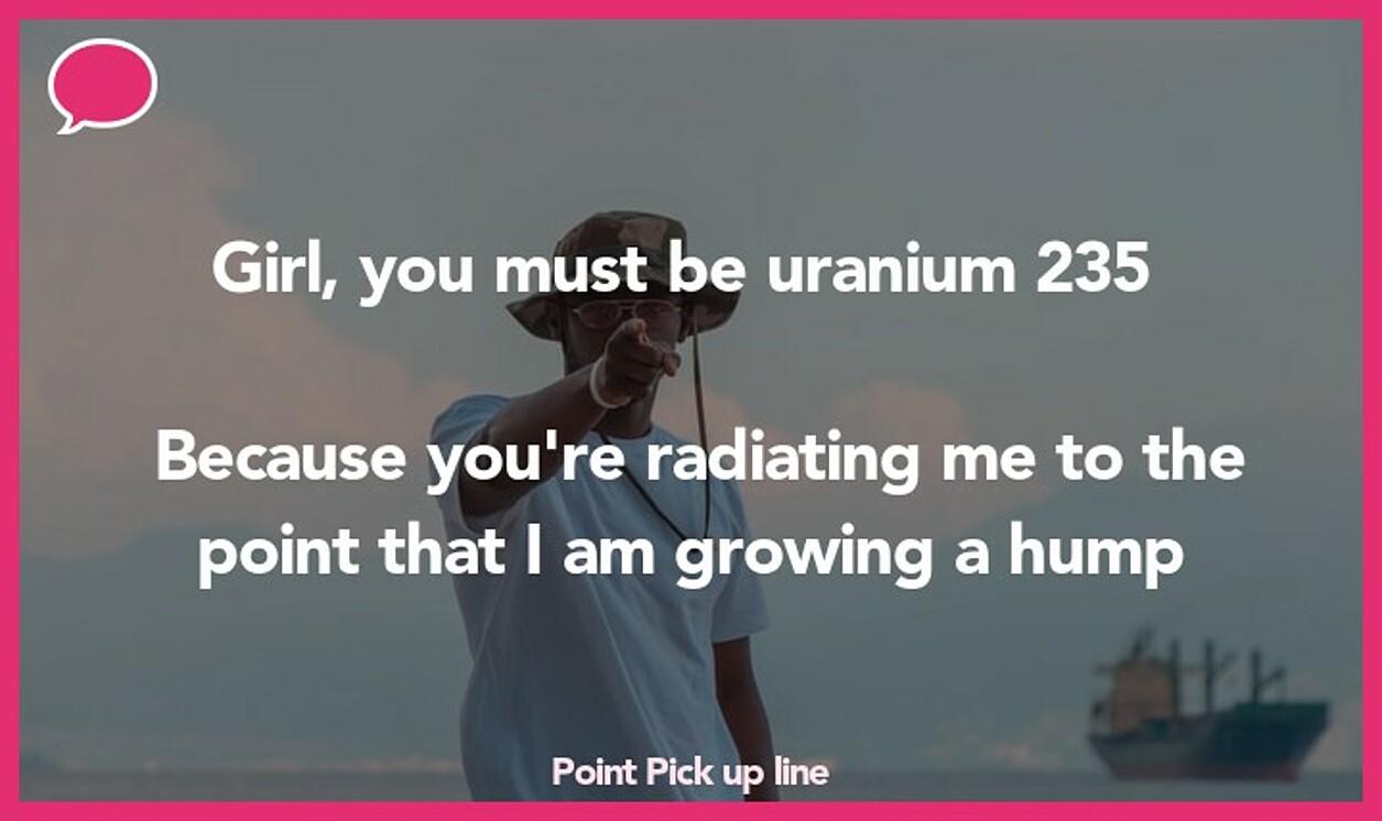 point pickup line