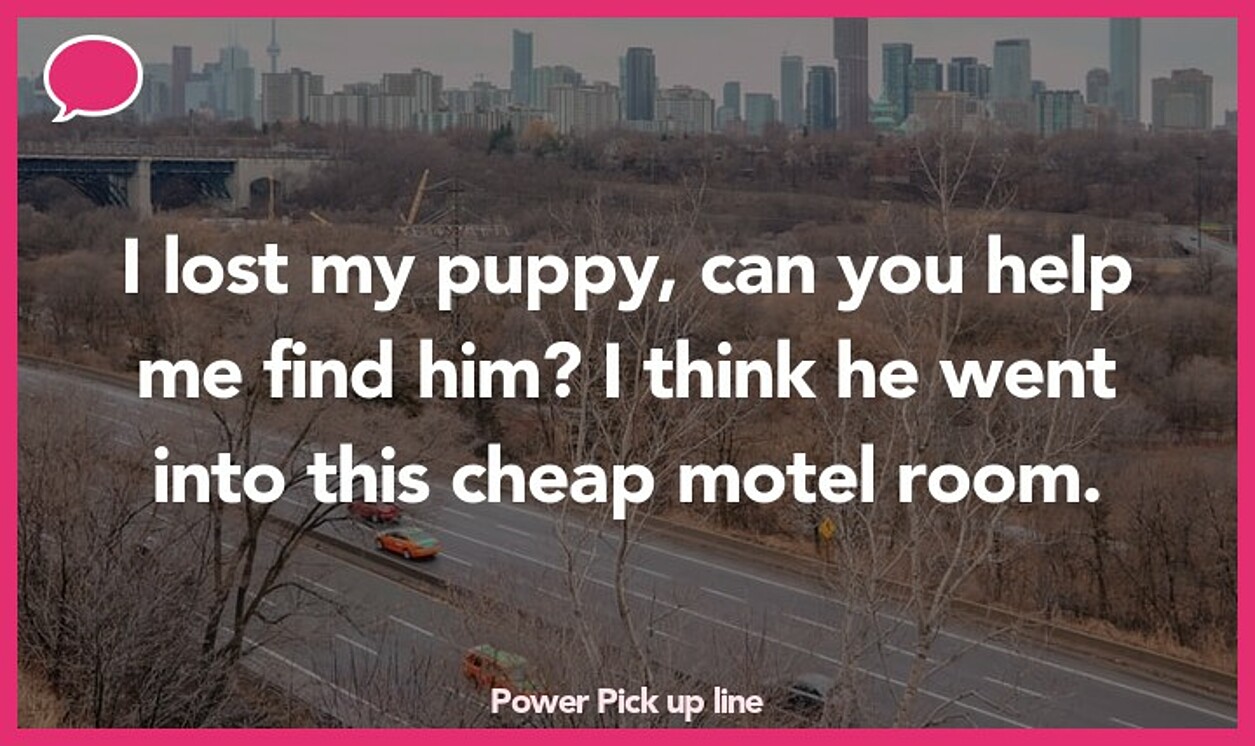 power pickup line