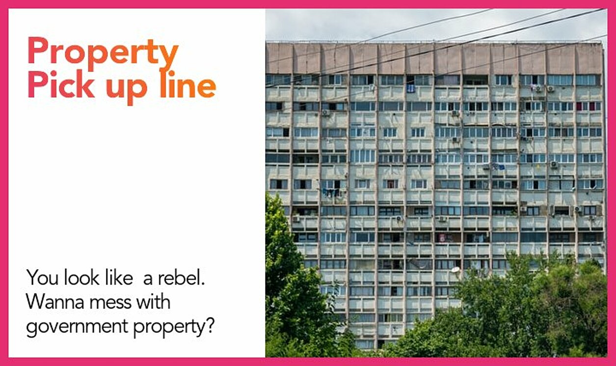 property pickup line