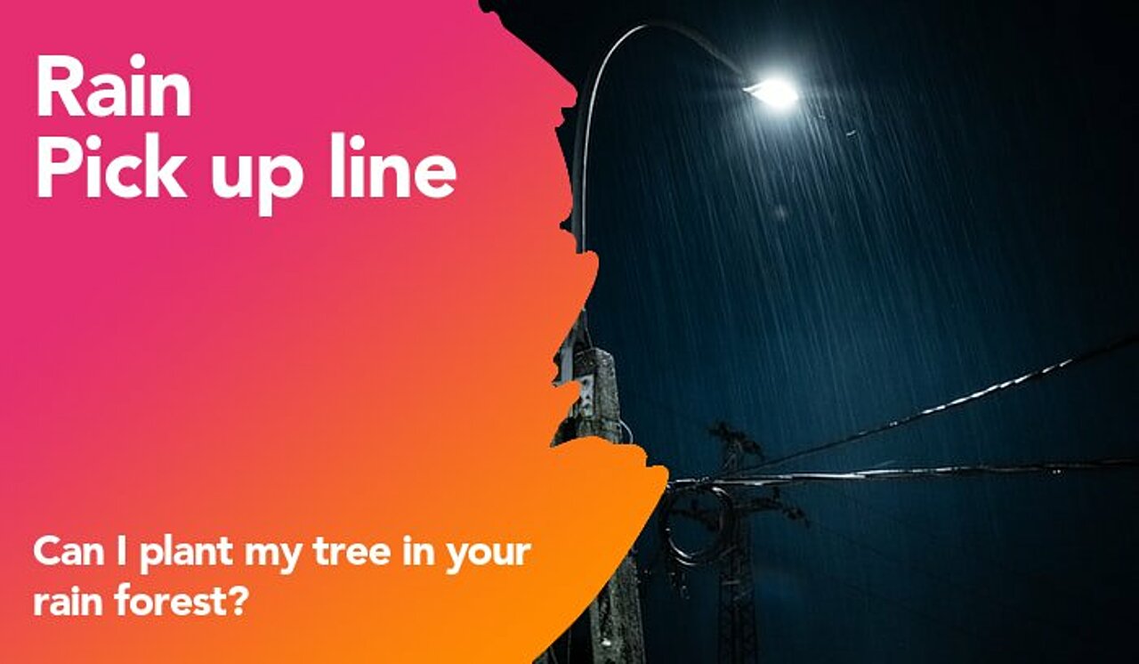 rain pickup line