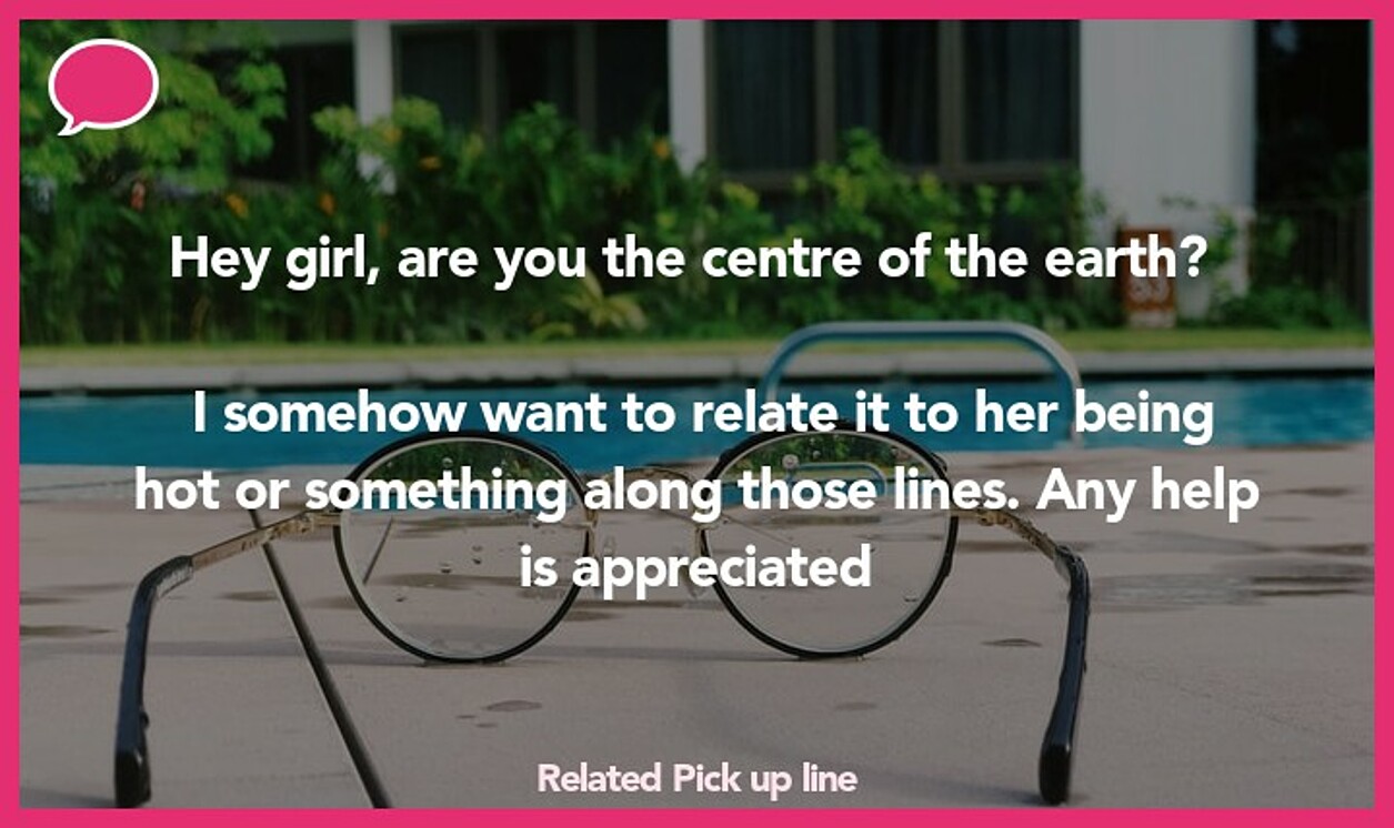 related pickup line