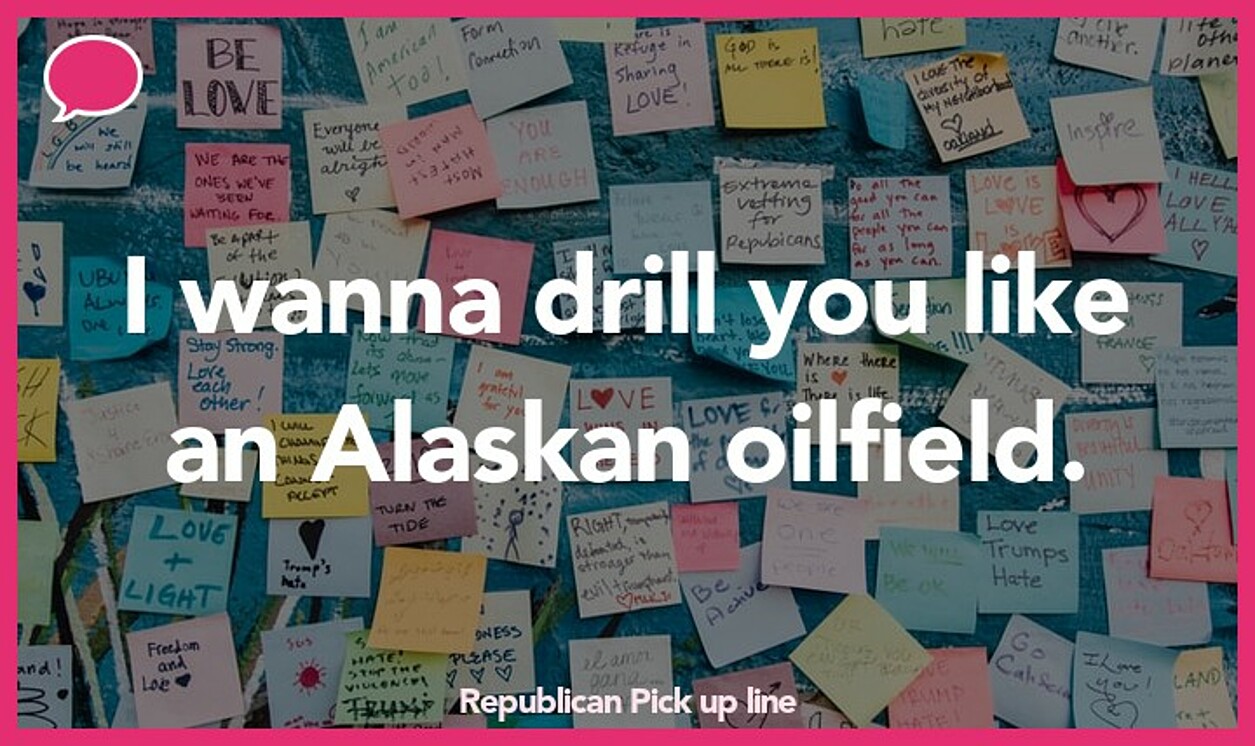 republican pickup line