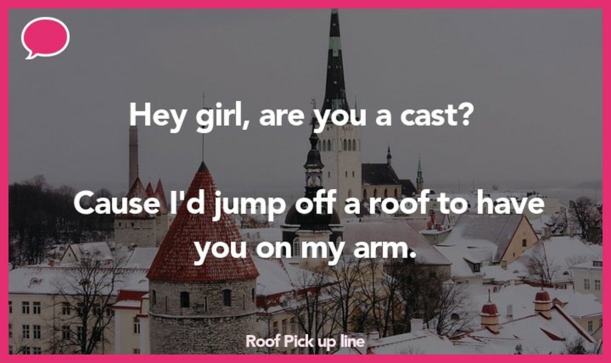 roof pickup line