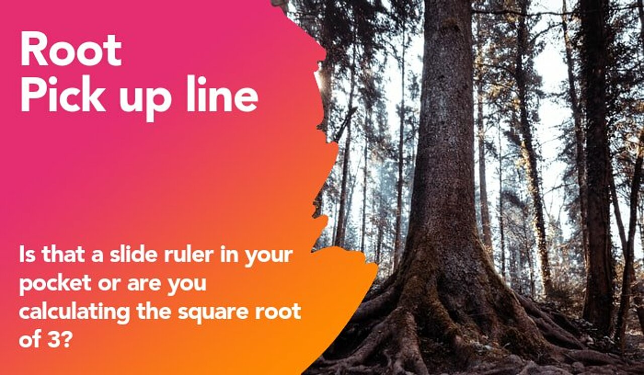 root pickup line