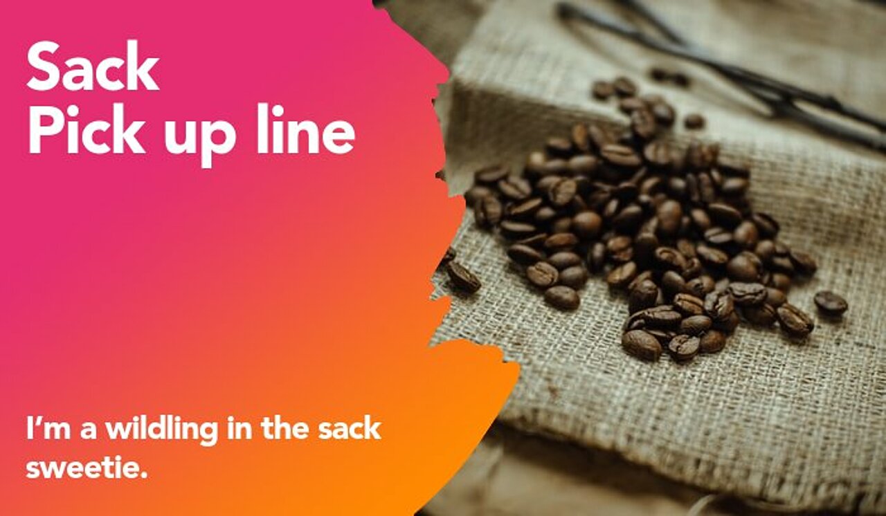 sack pickup line