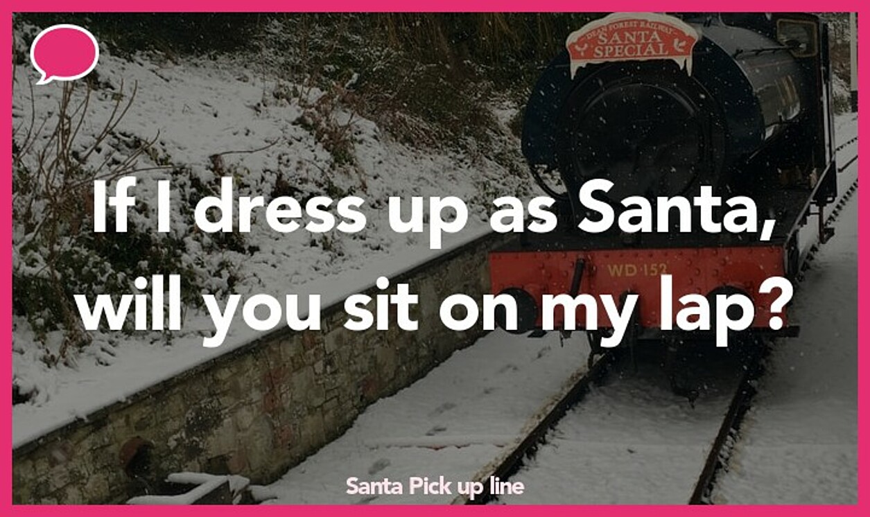 santa pickup line