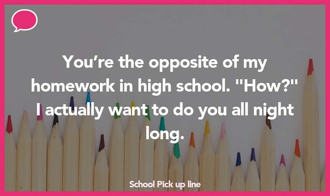 school pickup line