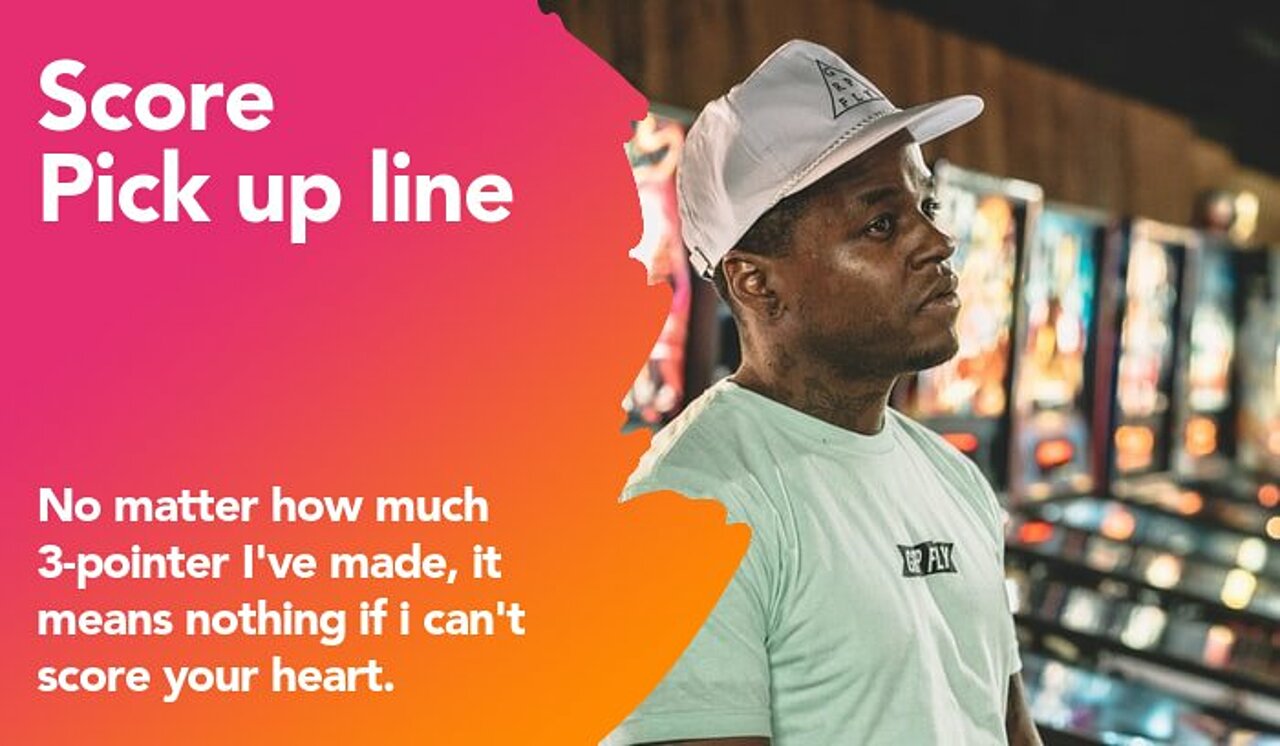 score pickup line
