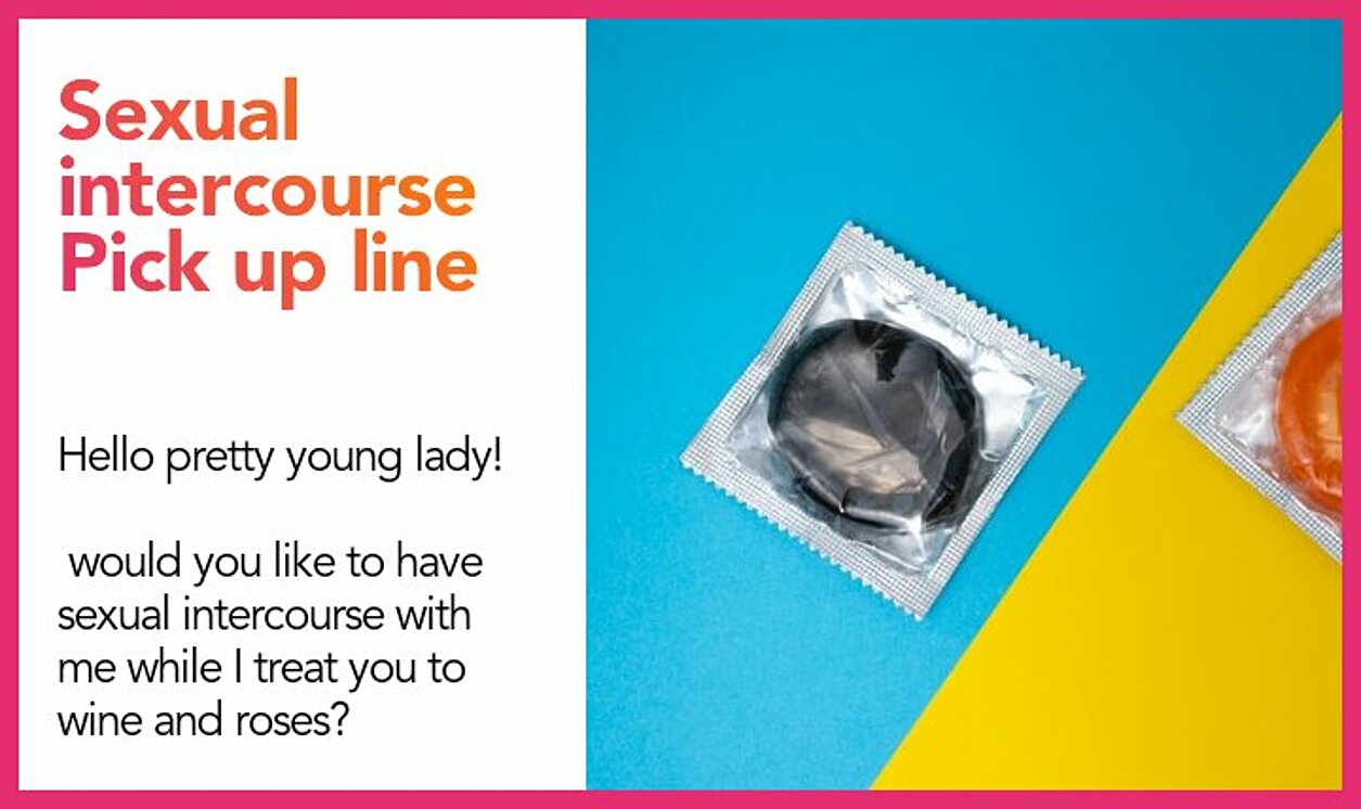 sexual intercourse pickup line