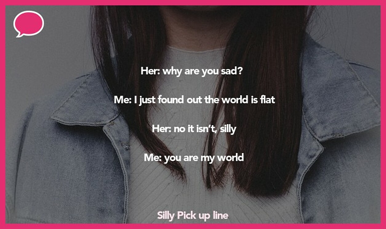 silly pickup line