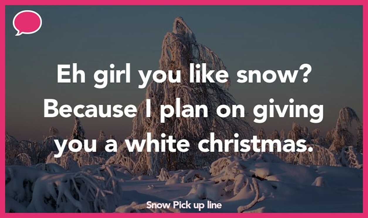 Skiing Pick Up Lines