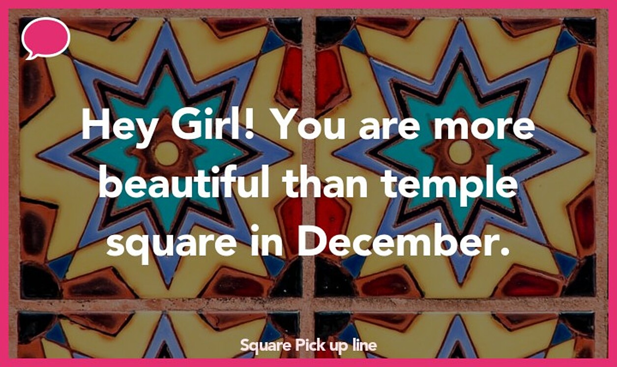 square pickup line