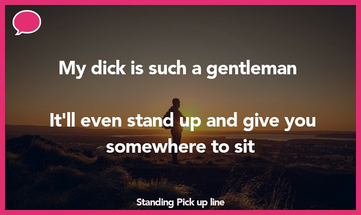 standing pickup line