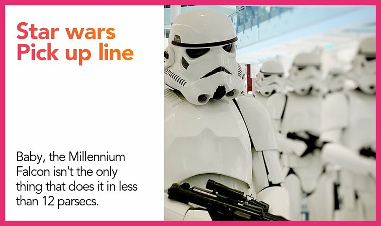 Top 50 Star Wars Pick Up lines